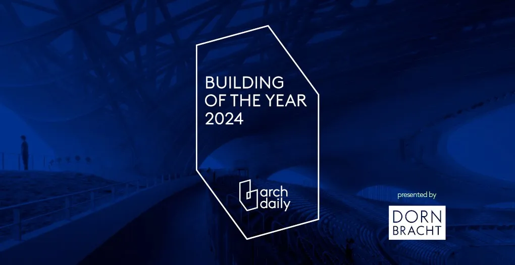 Composicion editorial para la campana Building of The Year Awards.
