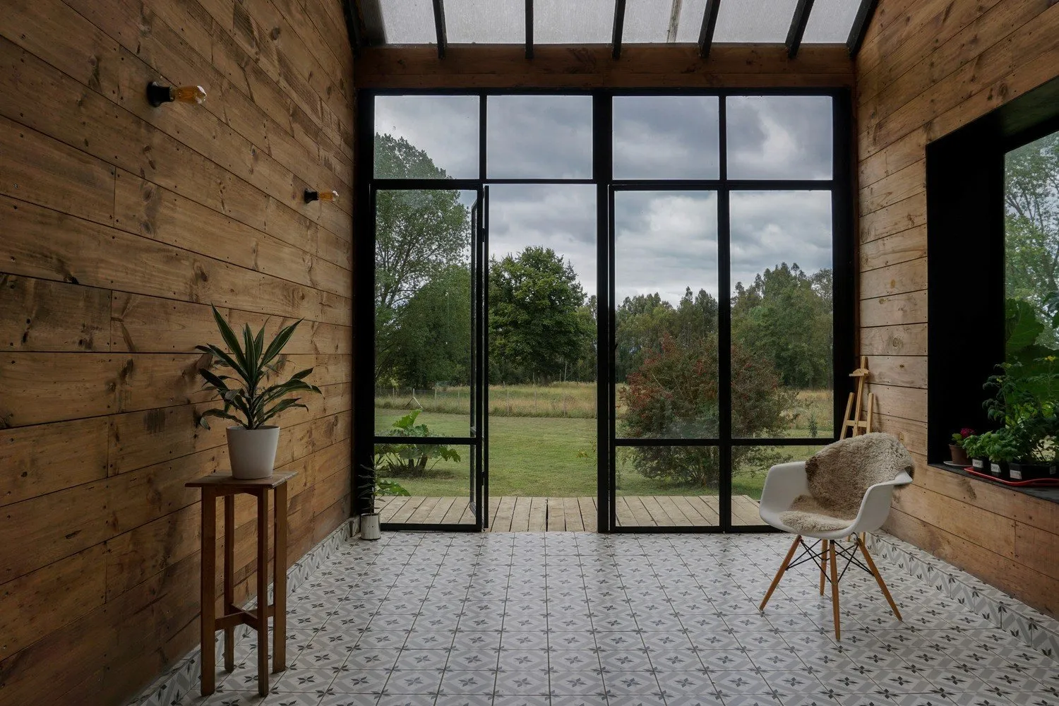 Registro fotografico de detalle arquitectonico de Casa KDDK.